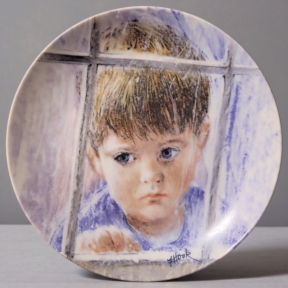 Vtg 86 Disappointment Plate Frances Hook Legacy 4th Knowles Roman Child's World